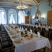 Sala weselna Ośrodek Integracji Europejskiej w Rokosowie, Łęka Mała